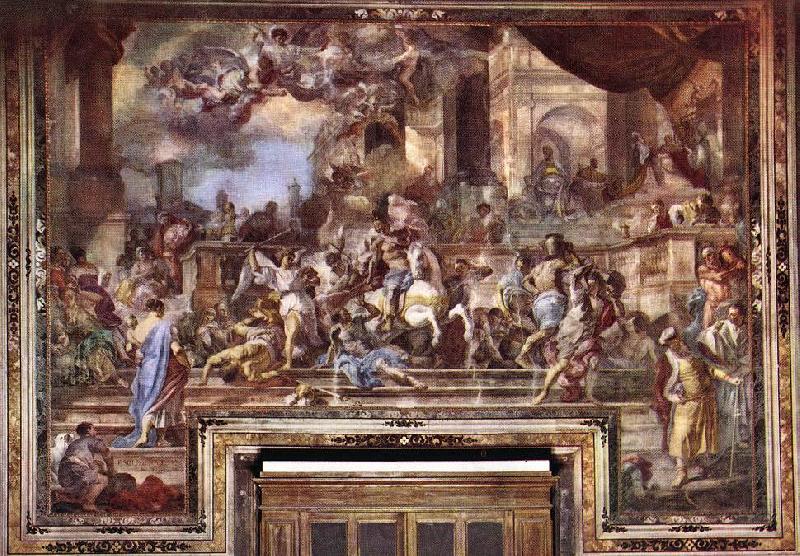 Francesco Solimena Expxulsion of Heliodorus from the Temple